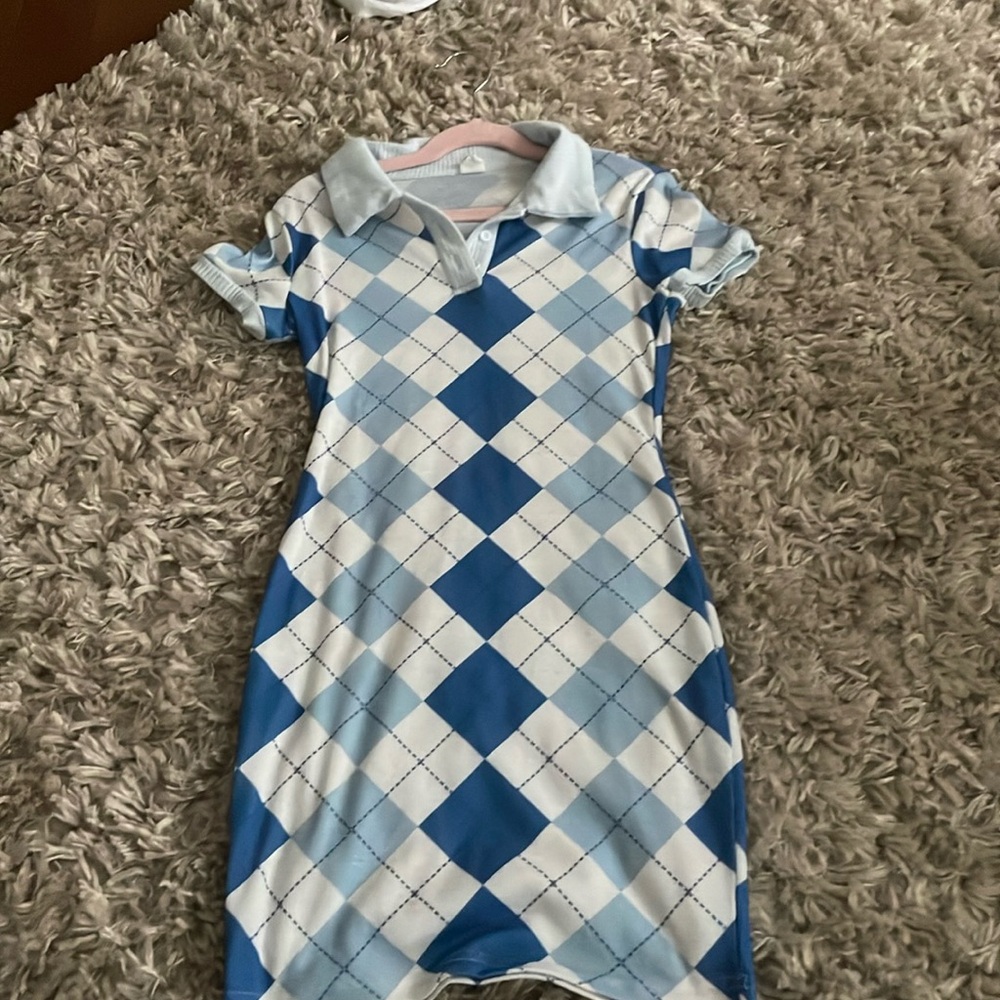 plaid dress
